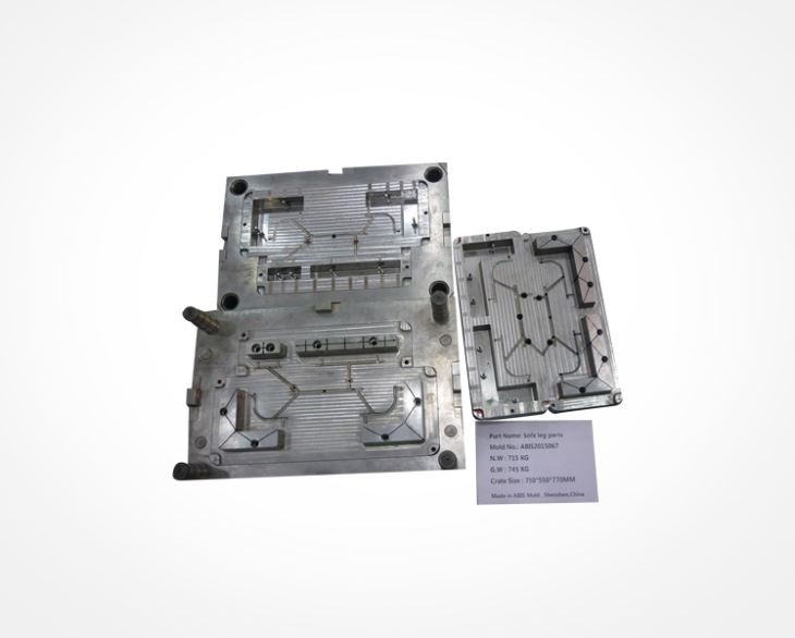 Emmotllament personalitzat per injecció de plàstic per a la llar