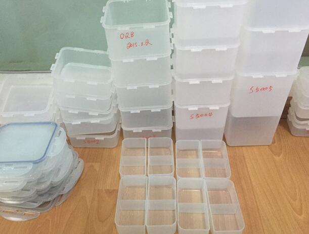 Motlle de caixa segellada transparent d'injecció de plàstic